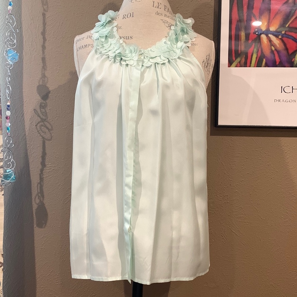 J. Crew silk sleeveless top